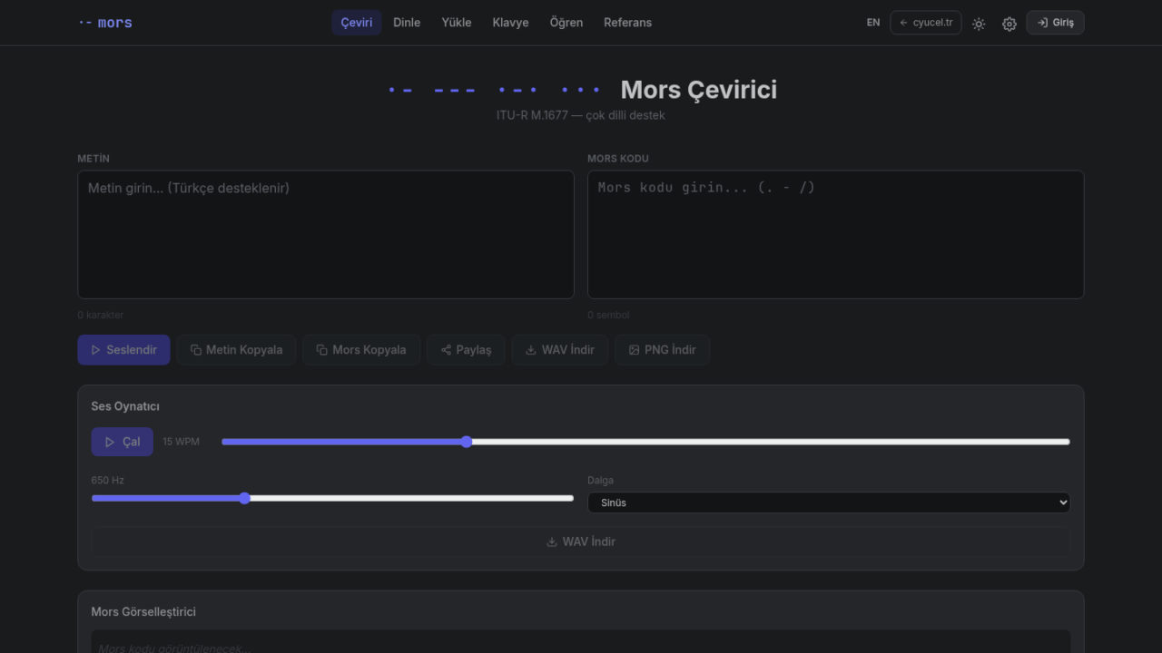 Платформа Азбуки Морзе